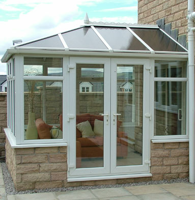 uPVC conservatory - White