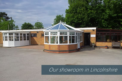 Our showroom in Lincolnshire