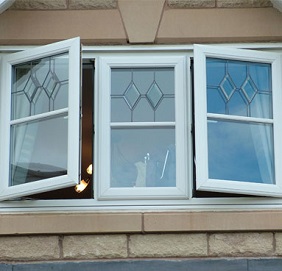 Double glazed casement windows