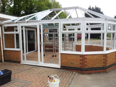 Conservatory construction in Lincolnshire
