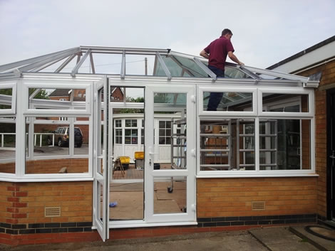 Glass roof installers Lincolnshire