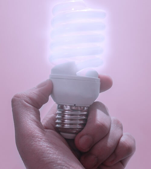 Energy saving lightbulb