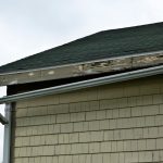 image of damaged guttering