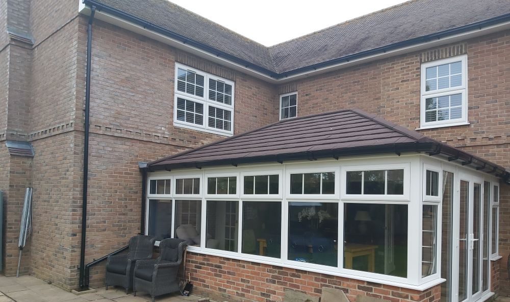 tiled conservatory roof
