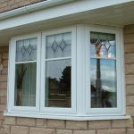 uPVC bay casement window - White