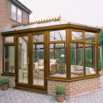 uPVC conservatory - Woodgrain